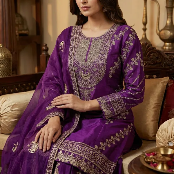Embroidered_Purple_Lehenga_Choli_Set_with_Dupatta