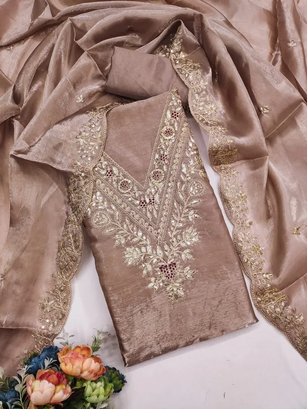 Embroidered__Suit_Set_with_Dupatta_-_Beige/Taupe
