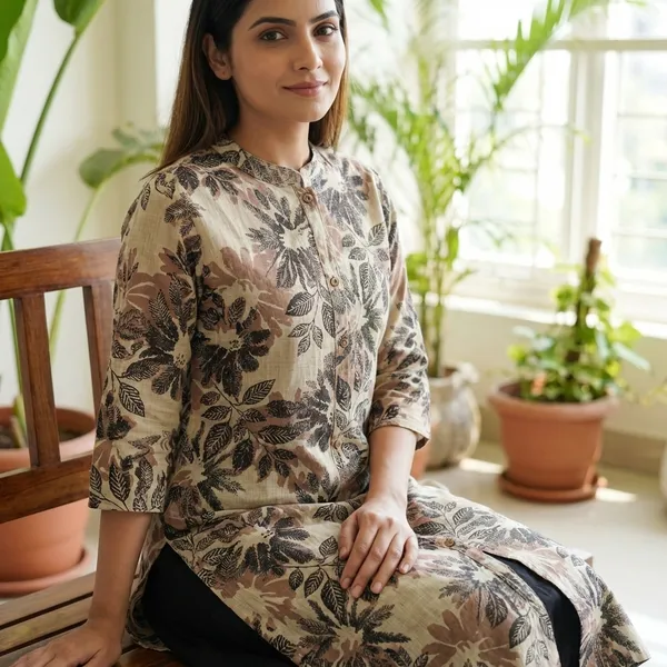 Elegant_Floral_Print_Kurta