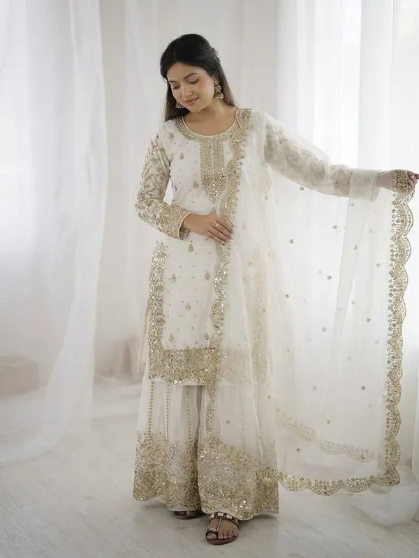 White_Embellished_Ethnic_Kurta_Gharara_Set_with_Dupatta