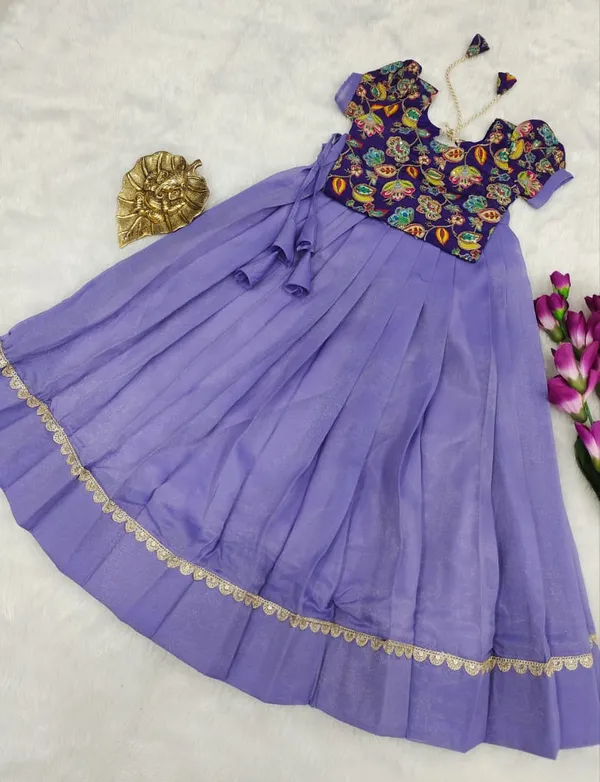 Purple_Georgette_Lehenga_Choli_with_Floral_Embroidered_Blouse