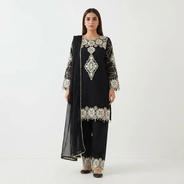 Black_Embellished_Ethnic_Top_with_Geometric_Sleeves