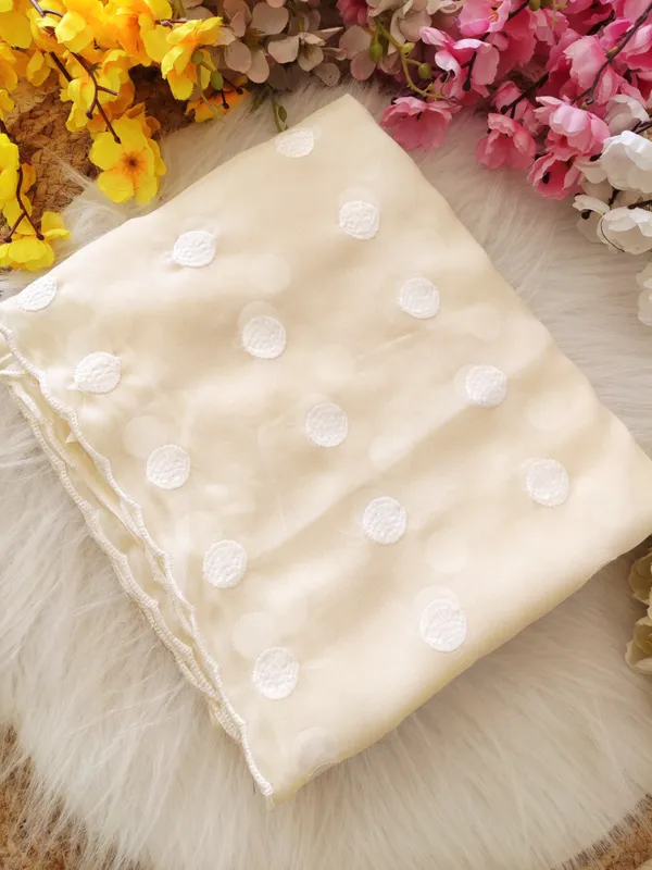 Elegant_Off-White_Polka_Dot_Saree_with_Embroidered_Blouse