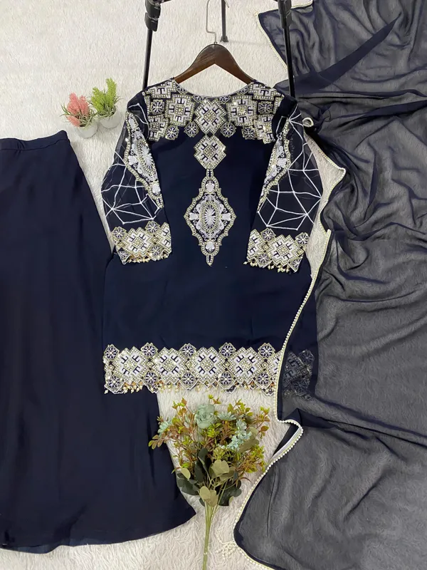 Navy_Blue_Embroidered_Ethnic_Suit_Set_with_Intricate_Silver_Thread_Work