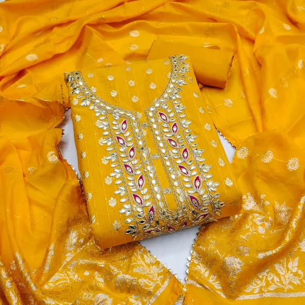 Yellow_Embroidered_Georgette_Salwar_Suit_Set_with_Dupatta