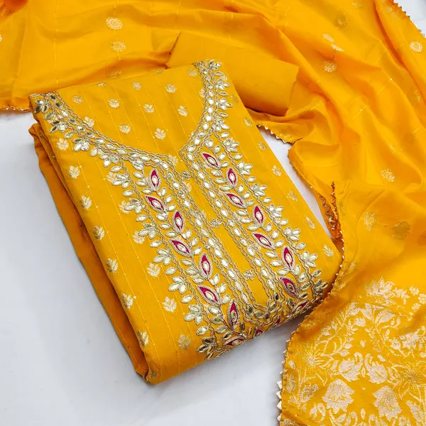 Yellow_Embroidered_Georgette_Salwar_Suit_Set_with_Dupatta