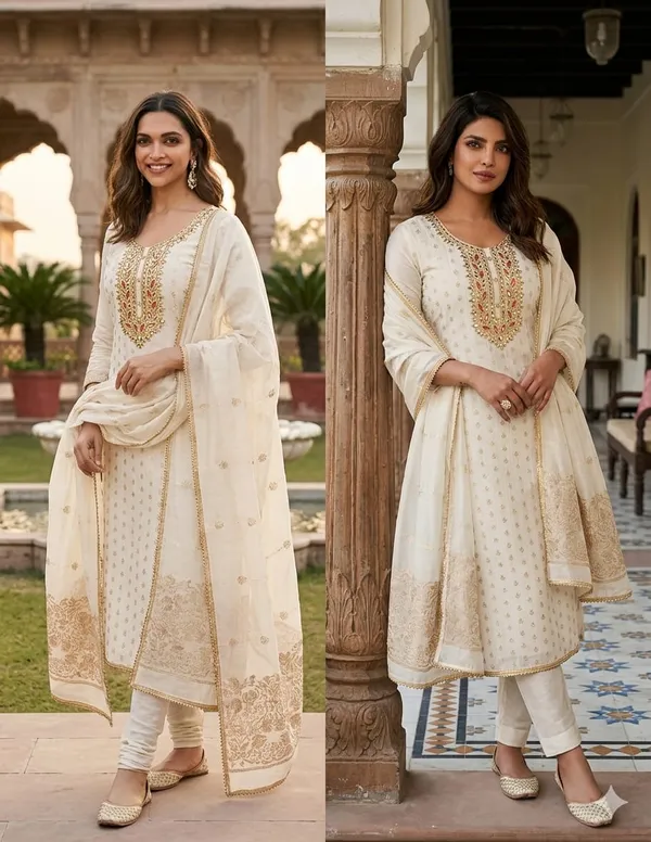 Elegant_Off-White_Embroidered_Salwar_Suit_Set_with_Golden_Detailing