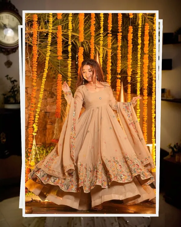 Beige_Embroidered_Anarkali_Suit_with_Floral_Detailing