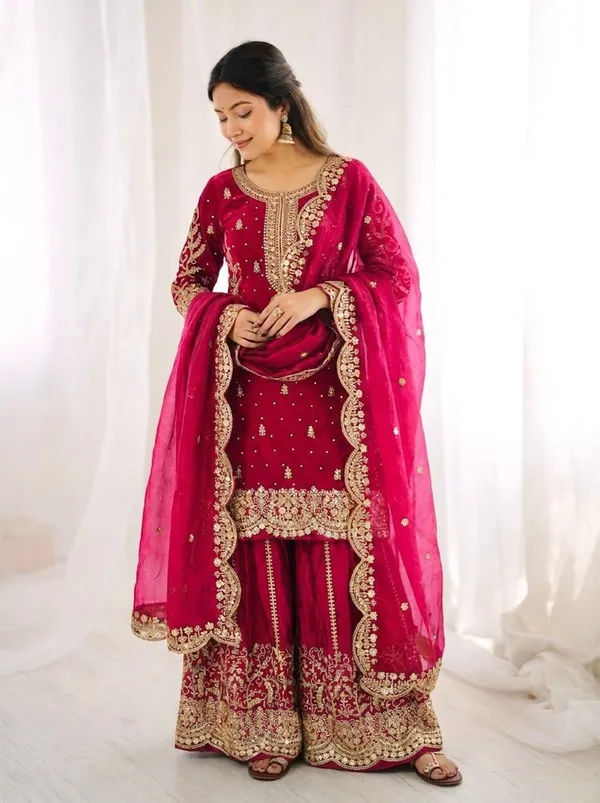 Red_Embroidered_Pakistani_Suit_Set_with_Palazzo_and_Dupatta