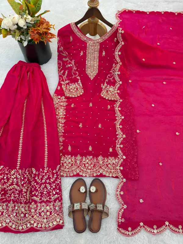 Elegant_Pink_Embroidered_Georgette_Suit_Set_with_Dupatta