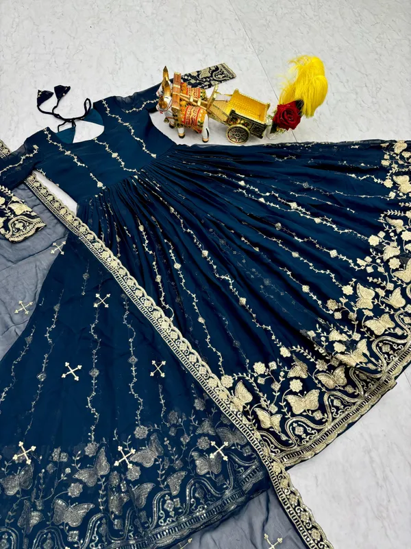 Navy_Blue_Embroidered_Georgette_Anarkali_Suit_with_Dupatta