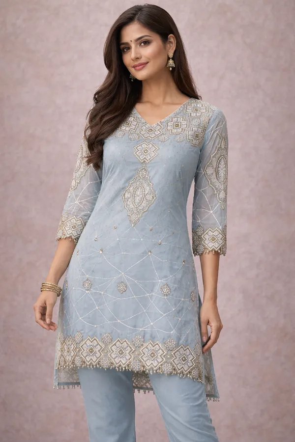 Elegant_Light_Blue_Embroidered_Kurti_with_Intricate_Silver_Threadwork