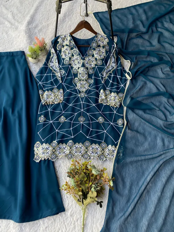 Navy_Blue_Embroidered_Ethnic_Kurta_with_Trousers_and_Dupatta_-_3_Piece_Set