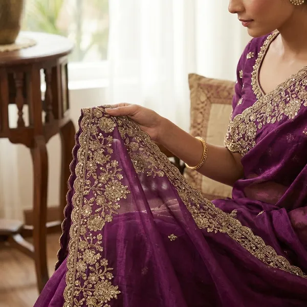 Purple_Vichitra_Silk_Saree_with_Golden_Embroidered_Border