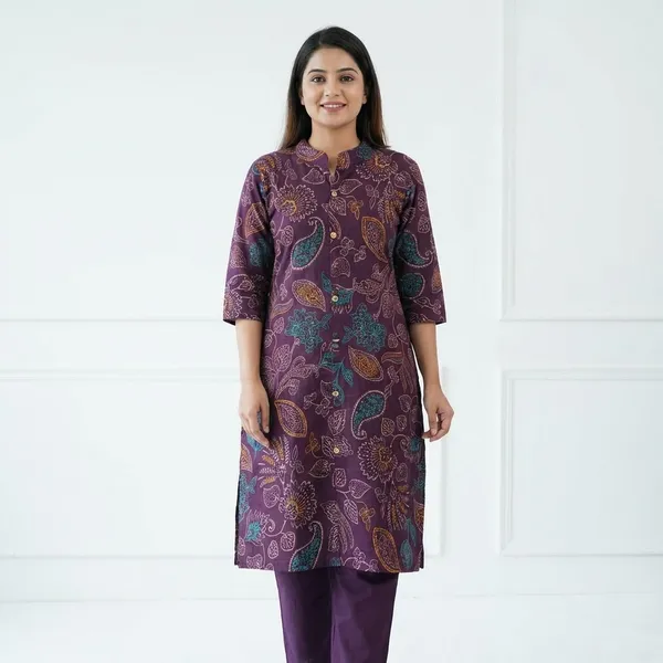 Purple_Batik_Print_Cotton_Dress_with_Dupatta