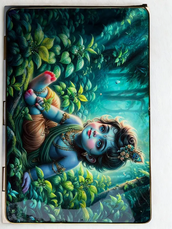 Multicolour_Premium_Quality_14x20_Inch_Bal_Gopal_Frame