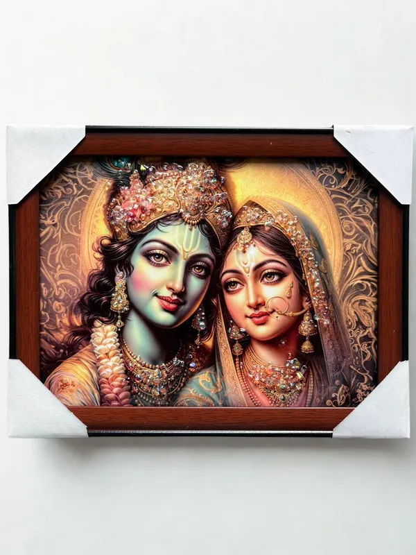 Multicolour_Premium_Quality_11x14_Inch_Radha_Krishna_Wooden_Finish_Bordering