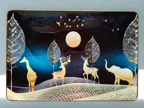 Black_Premium_Quality_14x20_Inch_Deer_Frame