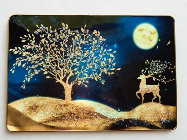 Black_Premium_Quality_14x20_Inch_Deer_Frame
