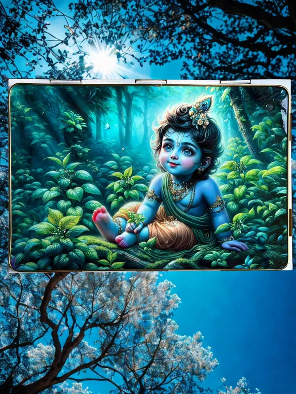 Multicolour_Premium_Quality_14x20_Inch_Bal_Gopal_Frame
