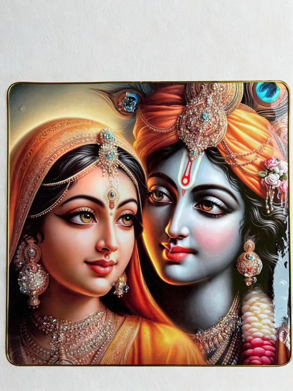 Multicolour_Premium_Quality_16x16_Inch_Radha_Krishna_Frame