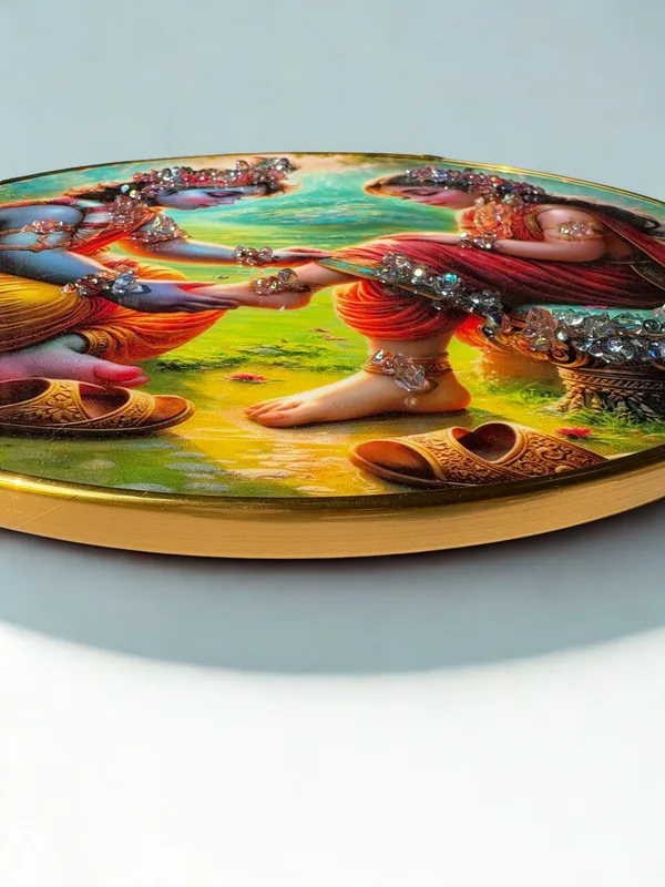 Multicolour_Premium_Quality_12x12_Inch_Radha_Krishna_Round_Frame
