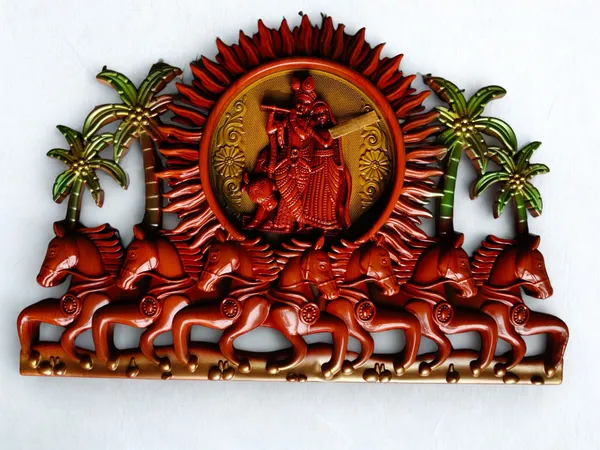 Orange_Premium_Quality_Radha_Krishna_Framing