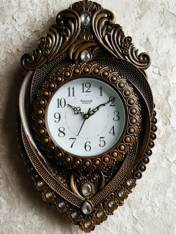 Black_Wood_Premium_Quality_Wall_Hanging_Clock