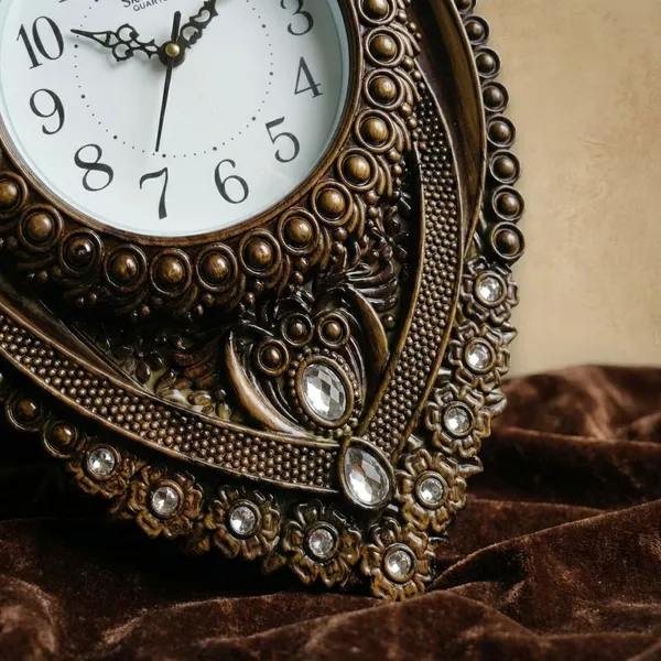 Black_Wood_Premium_Quality_Wall_Hanging_Clock