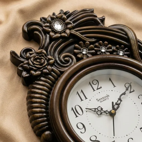 Black_Wood_Premium_Quality_Wall_Hanging_Clock