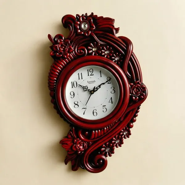 Cherry_Premium_Quality_Wall_Hanging_Clock