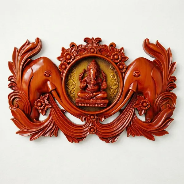 Orange_Premium_Quality_Ganesh_Framing