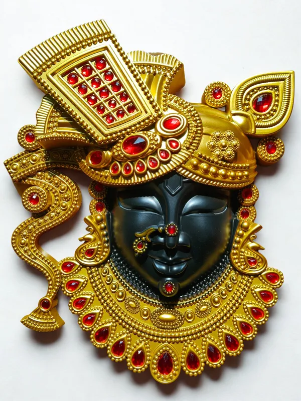 Golden_And_Black_Premium_Quality_Shreenathji_Face