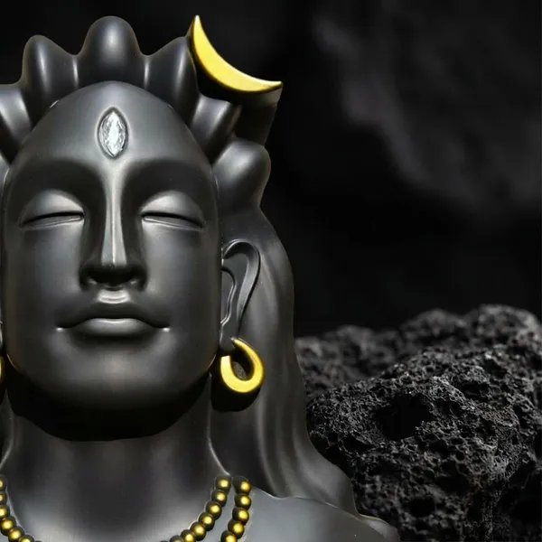 Black_Face_Golden_Chain_Premium_Quality_Adiyogi_Face