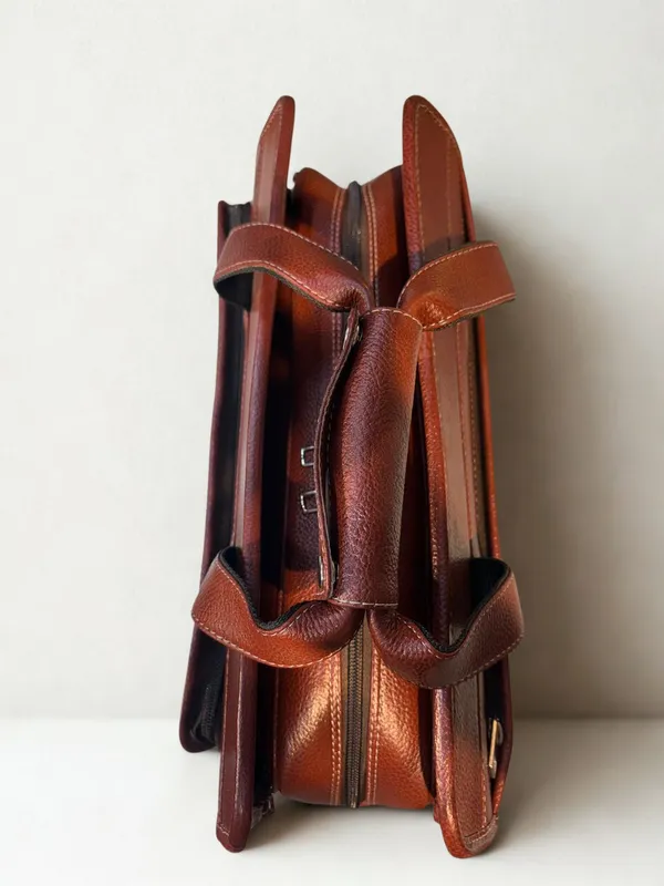 Chocolate_Brown_Color_Premium_Quality_Exclusive_Genuine_Leather_Office_Bag_12x16_Inch
