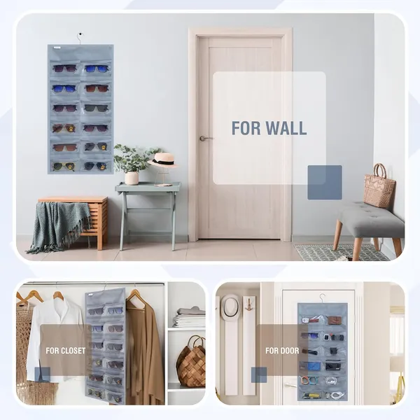 Grey_Non_Woven_Wardrobe_Jewelry_Organisers_For_Sunglasses_And_Jewelry_Organisers_(15_inch_x_13_inch)