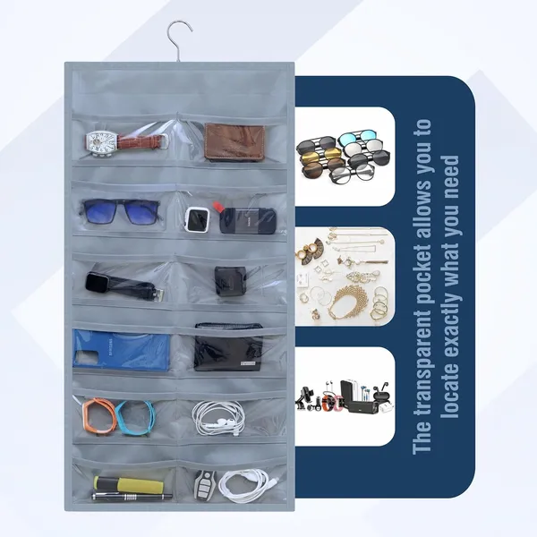 Grey_Non_Woven_Wardrobe_Jewelry_Organisers_For_Sunglasses_And_Jewelry_Organisers_(15_inch_x_13_inch)