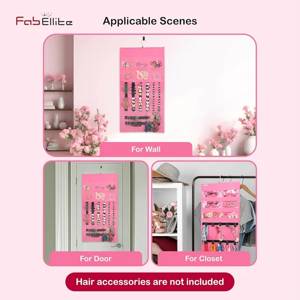 Hair_Bows_Holder_Wall_Hanging_|_Large_Capacity_Soft_Felt_Organizer_for_Baby_Hairbands_&_Clips_|_Girls’_Hair_Accessories_Storage_Rack_|_Decorative_Kids_Room_Display