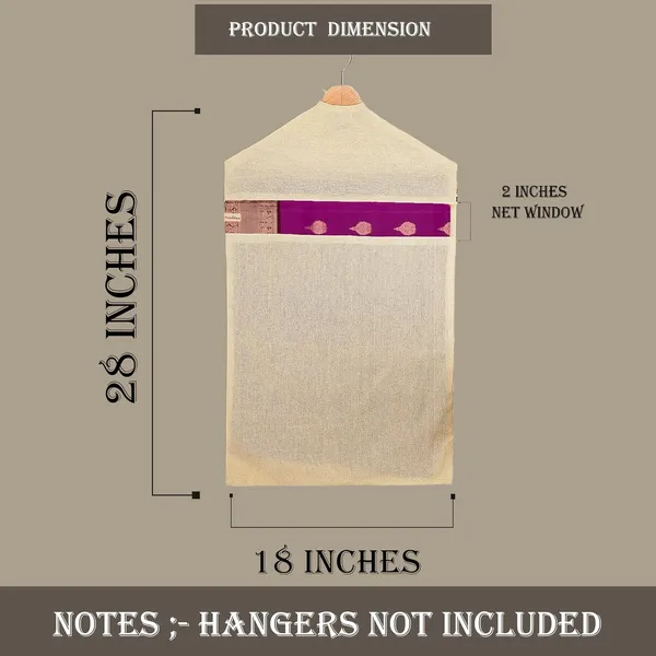 Beige_Cotton_Clothes_Covers_For_Clothing_&_Wardrobe_Storage_(15_inch_x_13_inch)