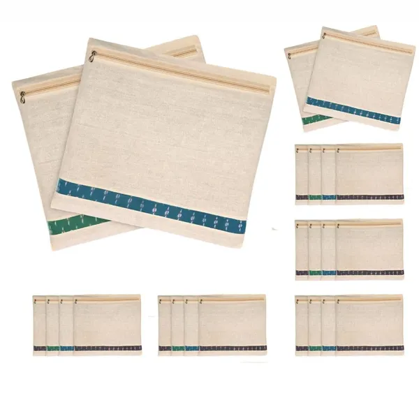 Cotton_Sari_Covers_with_Zip_|_Pack_of_6_|_Transparent_Cloth_Organizer_for_Storage_|_Washable,_Reusable_Cloth_Bag_for_Sarees,Clothes_&_Ethnic_Wear_(14x16_Inch)