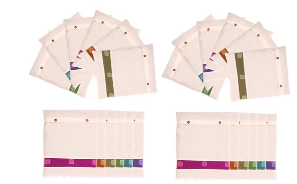 Cotton_Saree_Bags/Covers_for_Storage_Set_of_-_12_Big_size_single_(16_x_14_Inches)_with_Button_Closure_for_Clothes_Bags_and_Wardrobe_Organizer_with_Transparent_mesh_window