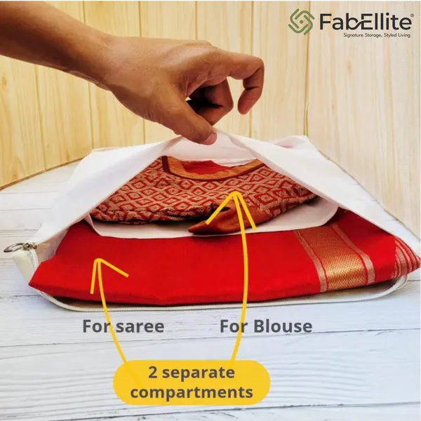 Cotton_Saree_Covers_with_Blouse_Compartment_Zip_Breathable_Cotton_Foldable_Storage_Bags_with_Transparent_Window_Reusable_Wardrobe_Organizer_for_Sarees,_Lehengas_&_Ethnic_Wear