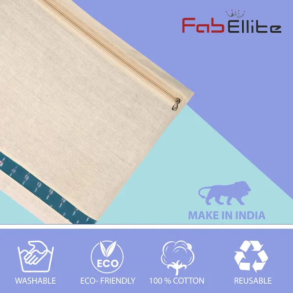 Cotton_Saree_Bags/Covers_for_Storage_Set_of_-_24_Big_size_single_(16_x_14_Inches)_with_Zip_Closure_for_Clothes_Bags_and_Wardrobe_Organizer_with_Transparent_mesh_window