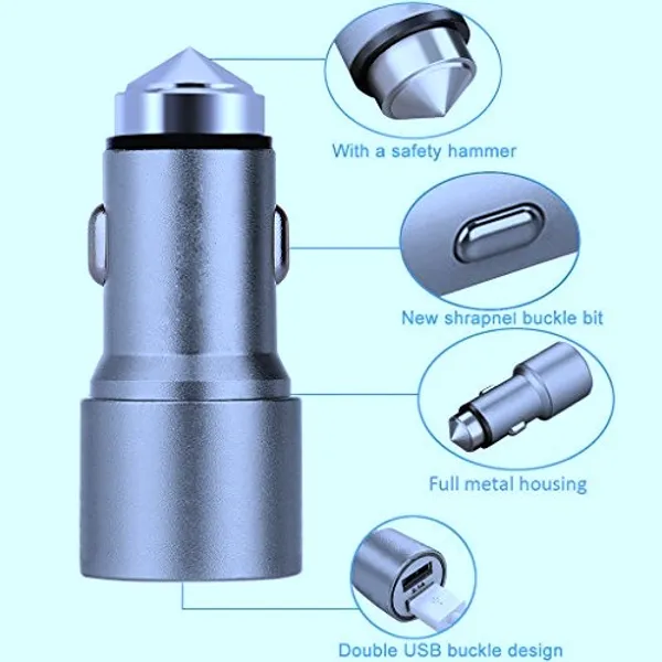 Light_Blue_Car_Charger_|_5A_Cable_|_Soft_Touch_|_Premium_Quality