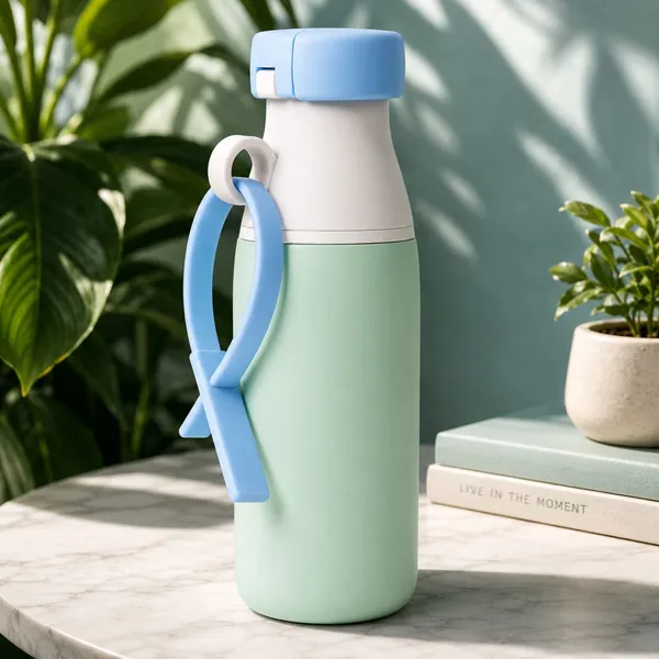 Bubli_520ml_Trendy_Hot_and_Cold_Bottle_-_Pastle_Green