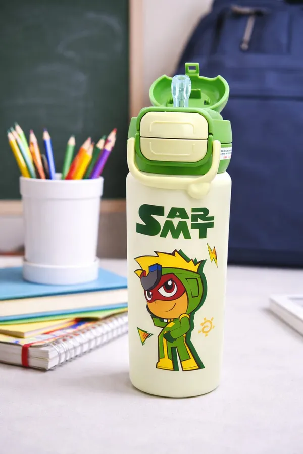 Happy_Kids_Bottle_-_Green