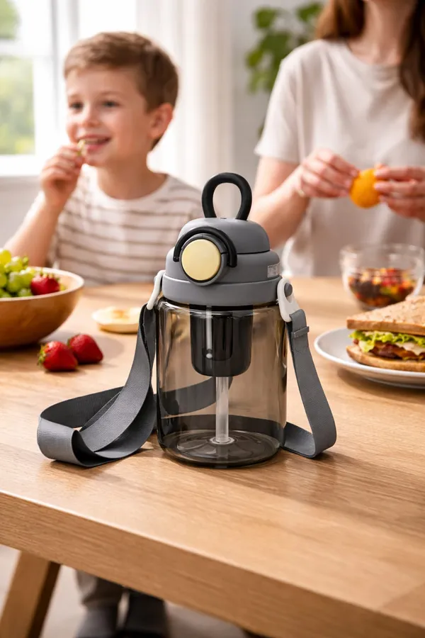 Premium_Kids_Hello_Water_Bottle_650Ml_–_Grey