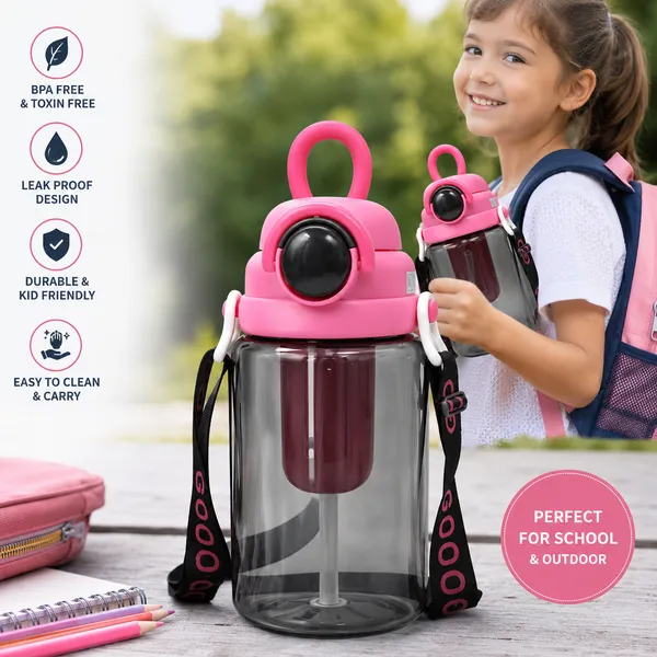 Premium_Kids_Hello_Water_Bottle_650Ml_–_Pink