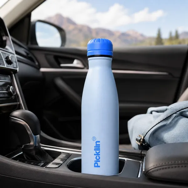 PICKLI_Cola_Pop_Hot_N_Cold_SS_Water_Bottle_500ml_|_Leak_Proof_BPA_Free_Rust_Proof_Reusable_Water_Bottle_|_Water_Bottle_for_School,_Office,_Gym,_Sports,_Travel_&_Daily_Use_-_Blue