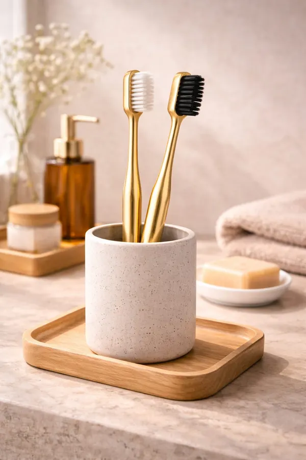 Premium_Gold_Coated_Toothbrush_With_White_And_Black_Bristles_–_Pack_Of_2
